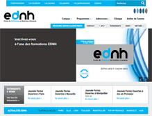 Tablet Screenshot of ednh.fr
